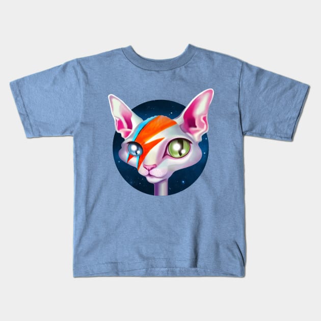 Sphinx Ziggy Kids T-Shirt by sandygrafik